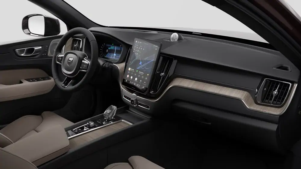 Nouveau Volvo XC60 SUV Ultimate Plug-in hybrid 8-speed Geartronic™ automatic transmission Mulberry Red 4