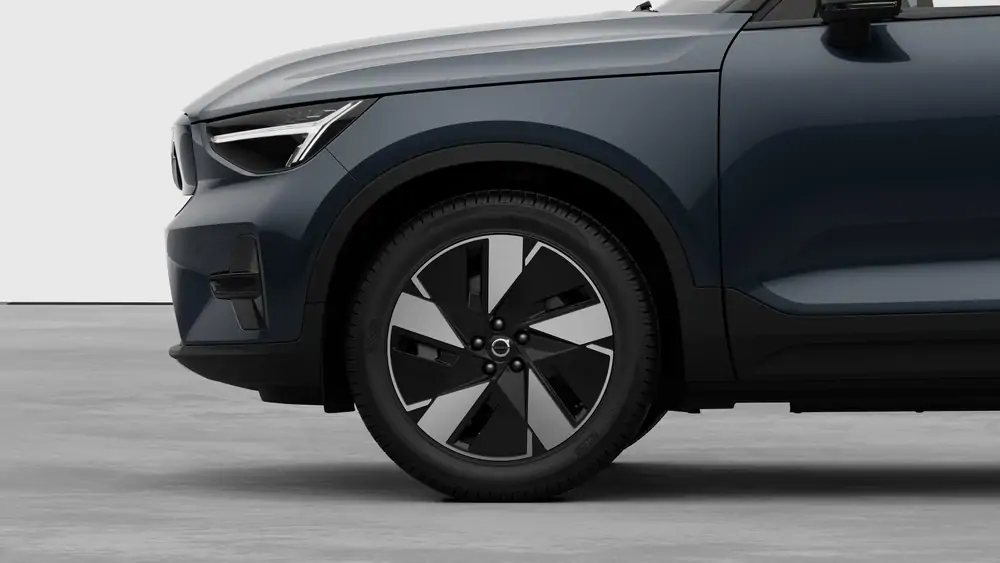 Nouveau Volvo EX40 SUV Plus Business Edition Elektrisch Shift-by-wire single speed transmission, RWD Denim Blue 3