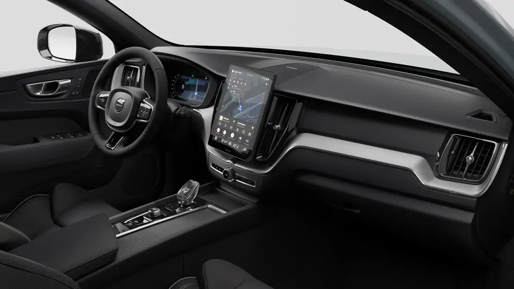 Nouveau Volvo XC60 SUV Plus Plug-in hybride (PHEV) 8-speed Geartronic™ automatic transmission Vapour Grey 4