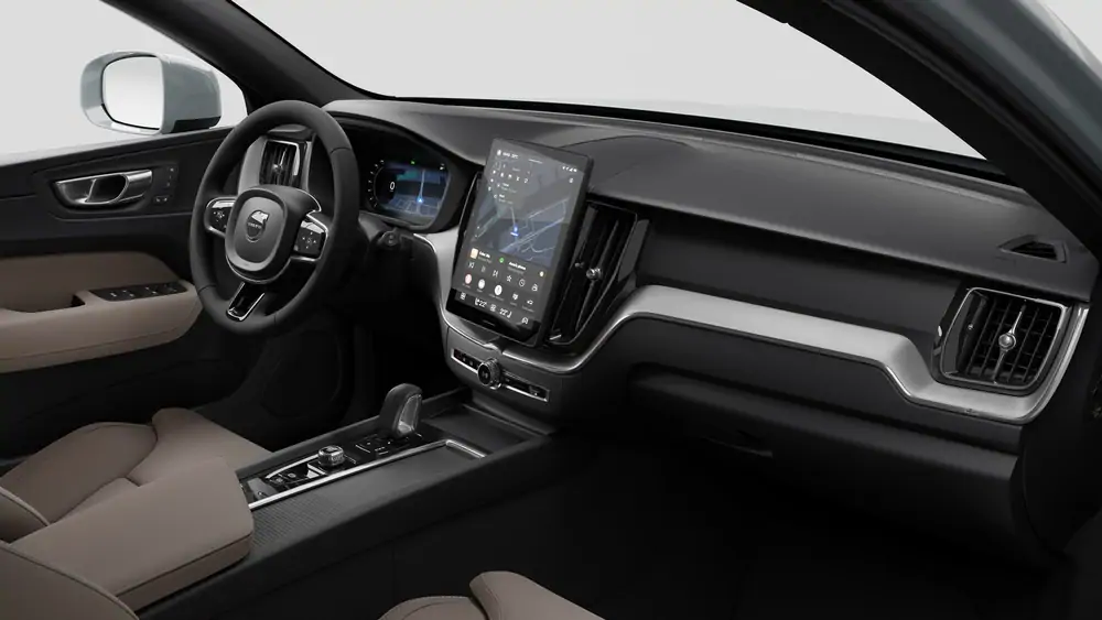 Nouveau Volvo XC60 SUV Core Mild-hybride (MHEV) 8-speed Geartronic™ automatic transmission, AWD Vapour Grey 4
