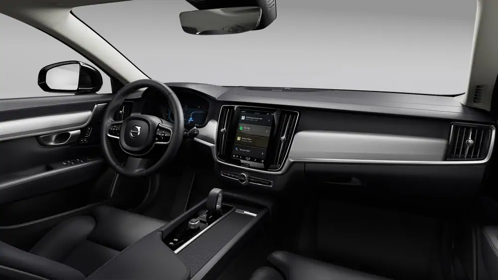 Nouveau Volvo V90 Break Plus Mild hybrid 8-speed Geartronic™ automatic transmission Metaalkleur Onyx Black (717) 4