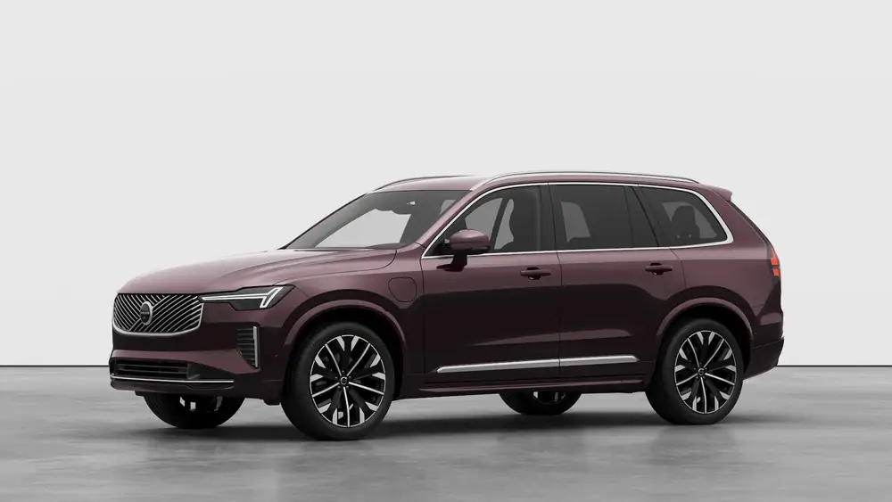 Nieuw Volvo XC90 SUV Plus Plug-in hybrid 8-speed Geartronic™ automatic transmission Mulberry Red 1