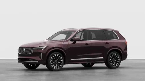 Nieuw Volvo XC90 SUV Plus Plug-in hybrid 8-speed Geartronic™ automatic transmission Mulberry Red