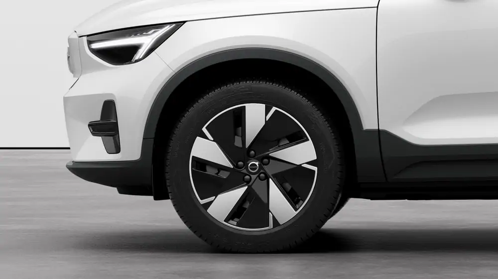 Nouveau Volvo XC40 SUV Plus Elektrisch Shift-by-wire single speed transmission, RWD Crystal White Pearl 3