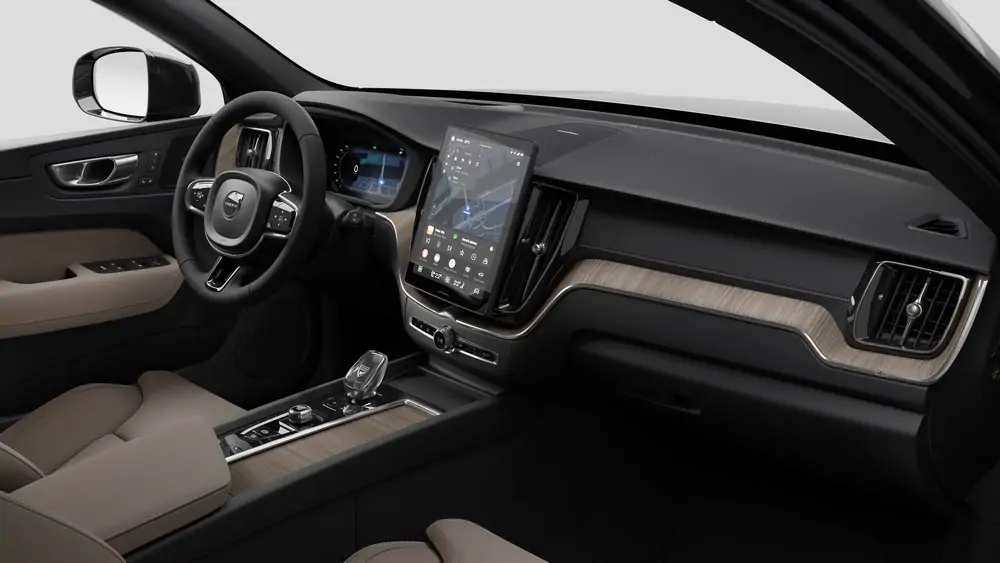Nouveau Volvo XC60 SUV Ultimate Dark Plug-in hybride (PHEV) 8-speed Geartronic™ automatic transmission Onyx Black 4