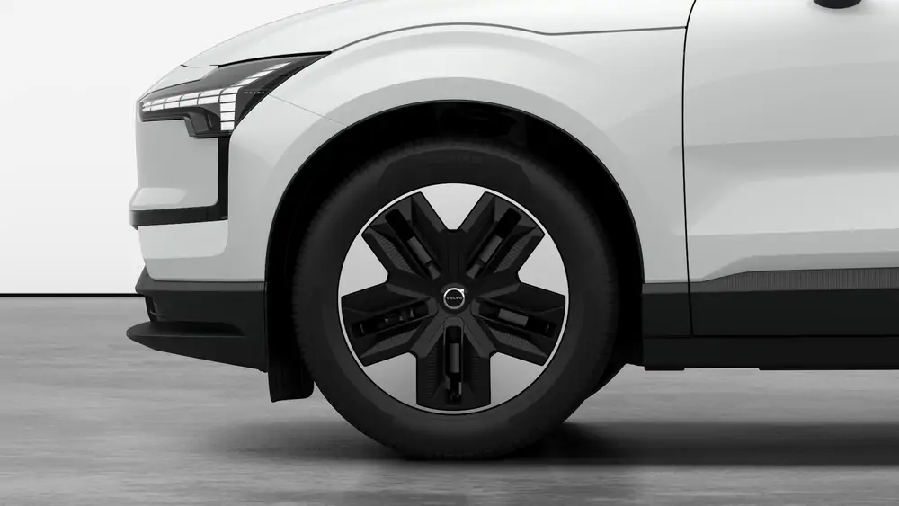 Nieuw Volvo EX30 SUV Core Elektrisch Shift-by-wire single speed transmission, RWD Crystal White Pearl 3