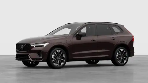 Nouveau Volvo XC60 SUV Ultimate Dark Plug-in hybrid 8-speed Geartronic™ automatic transmission Mulberry Red
