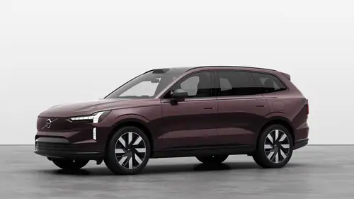 Nouveau Volvo EX90 SUV Plus Elektrisch 1-SPEED GEARBOX RWD Mulberry Red