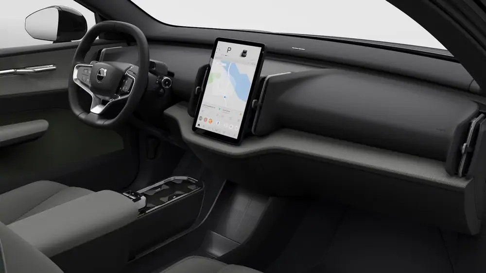 Nouveau Volvo EX30 SUV Plus Elektrisch Shift-by-wire single speed transmission, RWD Vapour Grey 4