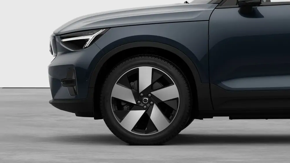 Nouveau Volvo EX40 SUV Ultra Business Edition Elektrisch (BEV) Shift-by-wire single speed transmission, RWD Denim Blue 3