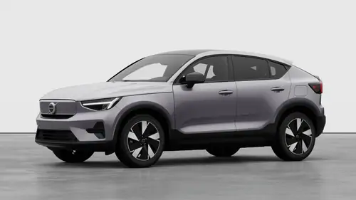 Nouveau Volvo EC40 Crossover Core Business Edition Elektrisch (BEV) Shift-by-wire single speed transmission, RWD Aurora Silver