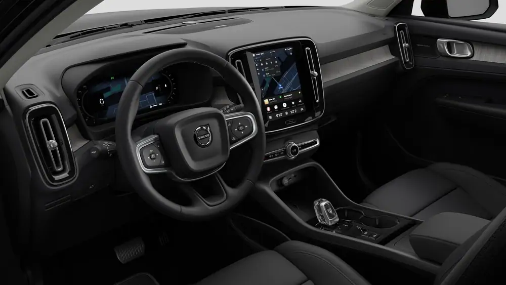 Nouveau Volvo XC40 SUV Plus Mild-hybride (MHEV) 7-speed Dual Clutch transmission Onyx Black 4