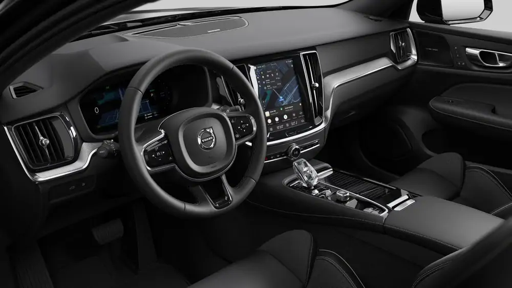 Nouveau Volvo V60 Break Plus Plug-in hybride (PHEV) 8-speed Geartronic™ automatic transmission Onyx Black 4