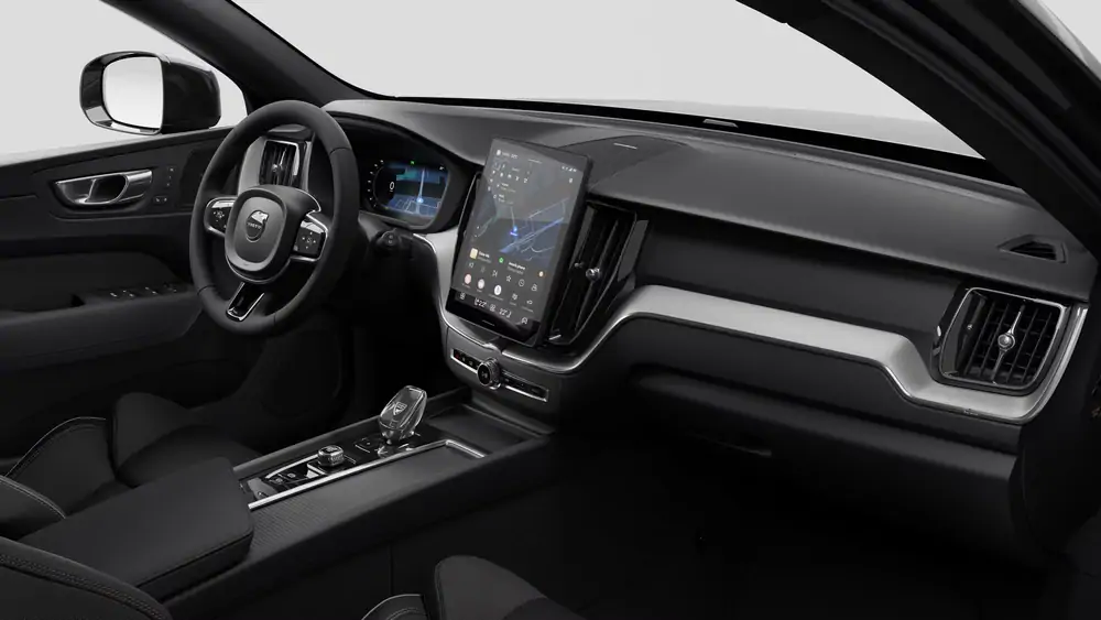 Nouveau Volvo XC60 SUV Plus Plug-in hybrid 8-speed Geartronic™ automatic transmission Onyx Black 4