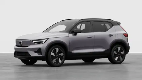 Nouveau Volvo EX40 SUV Plus Business Edition Elektrisch (BEV) Shift-by-wire single speed transmission, RWD Aurora Silver
