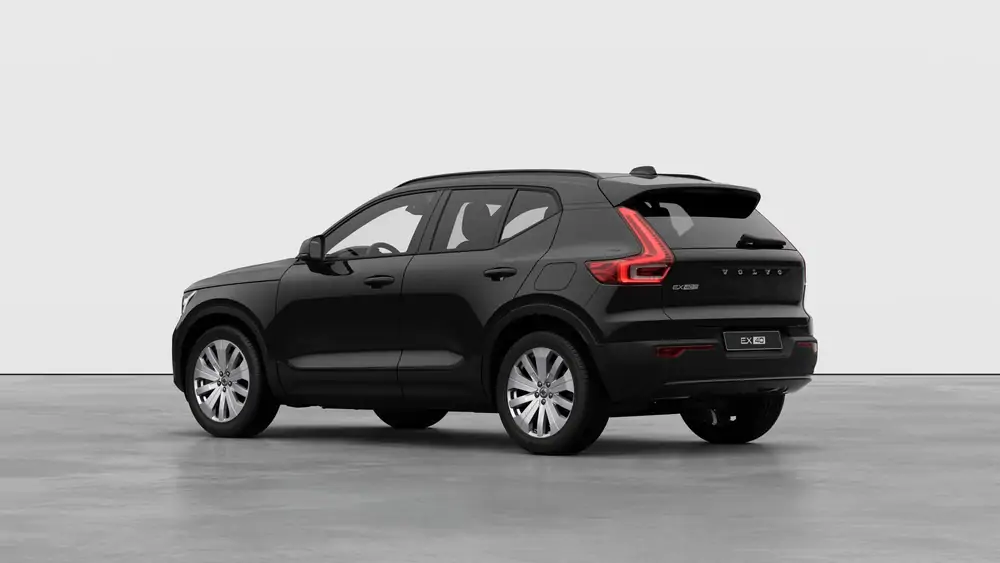 Nouveau Volvo EX40 SUV Core Elektrisch Shift-by-wire single speed transmission, RWD Onyx Black 2