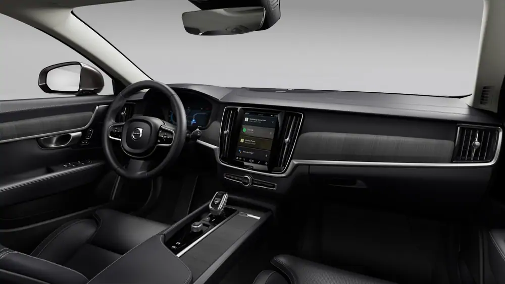 Nouveau Volvo S90 Berline Plus Mild hybrid 8-speed Geartronic™ automatic transmission Platinum Grey 4