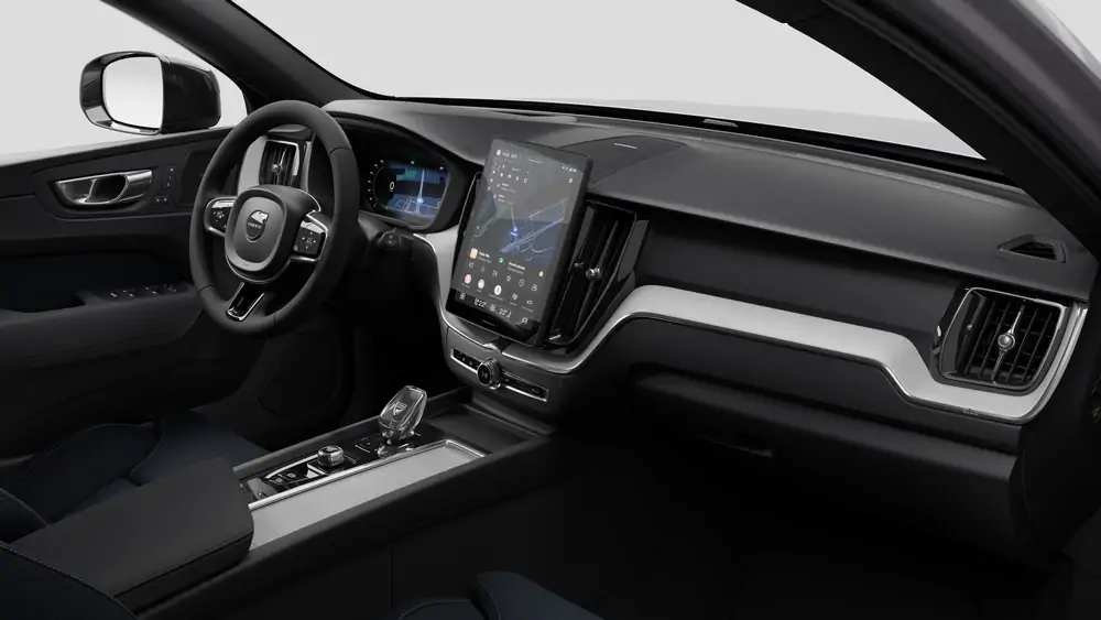 Nouveau Volvo XC60 SUV Plus Plug-in hybrid 8-speed Geartronic™ automatic transmission Aurora Silver 4