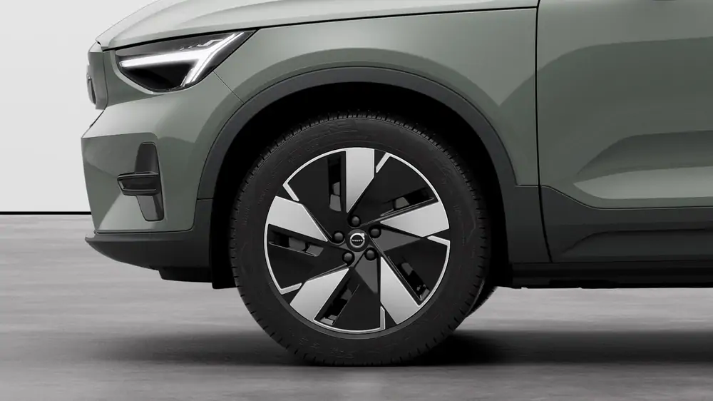 Nieuw Volvo C40 Crossover Plus Elektrisch Shift-by-wire single speed transmission, RWD Sage Green  3