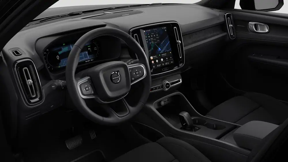 Nouveau Volvo EX40 SUV Plus Business Edition Elektrisch Shift-by-wire single speed transmission, RWD Onyx Black 4