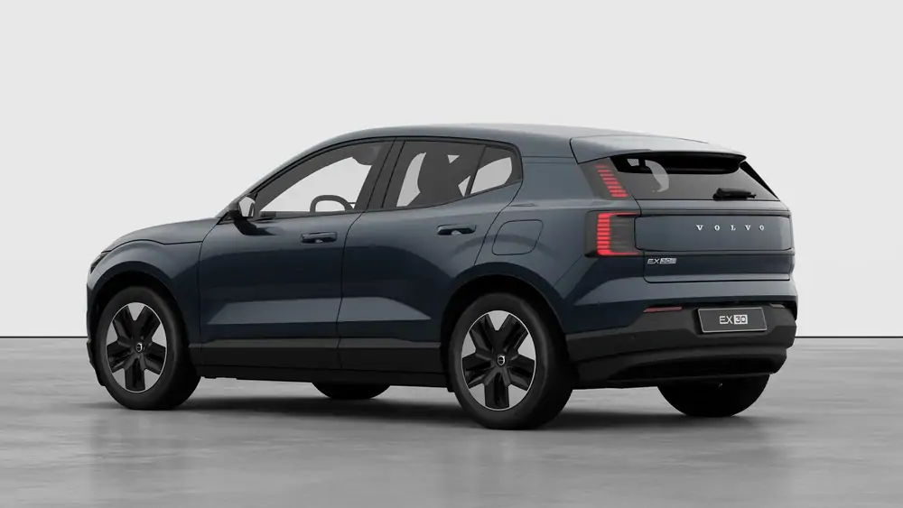 Nouveau Volvo EX30 SUV Core Business Edition Elektrisch (BEV) Shift-by-wire single speed transmission, RWD Denim Blue 2