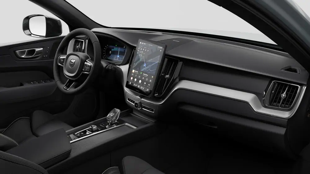 Nouveau Volvo XC60 SUV Plus Plug-in hybride (PHEV) 8-speed Geartronic™ automatic transmission Vapour Grey 4
