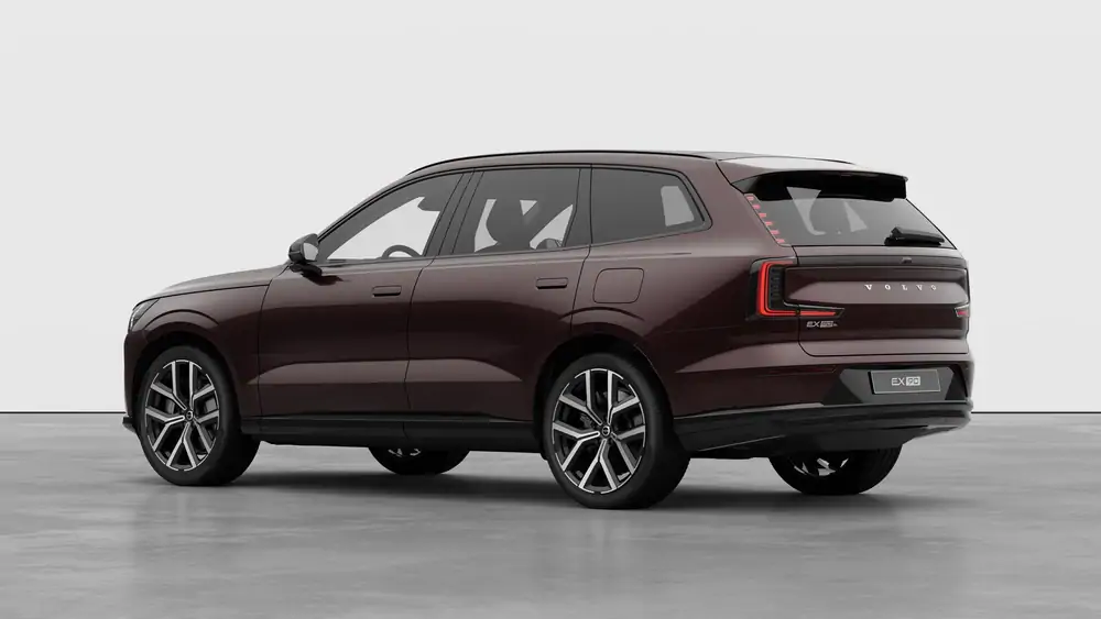Nouveau Volvo EX90 SUV Ultra Elektrisch (BEV) Shift-by-wire_single_speed_transmission_DB03 Mulberry Red 2