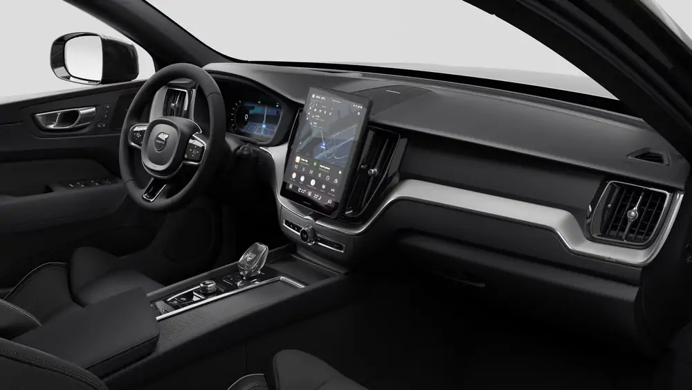 Nouveau Volvo XC60 SUV Plus Mild-hybride (MHEV) 8-speed Geartronic™ automatic transmission, AWD Onyx Black 4
