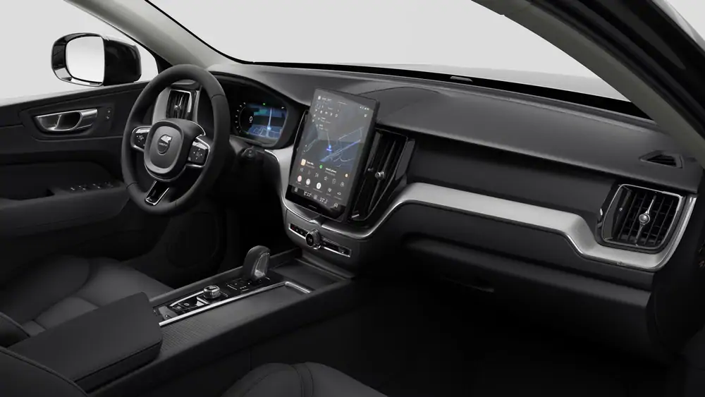 Nouveau Volvo XC60 SUV Core Mild hybrid 8-speed Geartronic™ automatic transmission, AWD Onyx Black 4