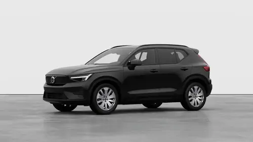 Nouveau Volvo EX40 SUV Core Elektrisch Shift-by-wire single speed transmission, RWD Onyx Black