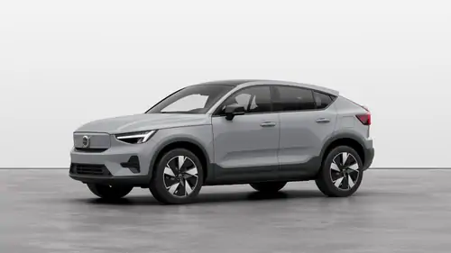 Nieuw Volvo C40 Crossover Plus Elektrisch Shift-by-wire single speed transmission, RWD Vapour Grey