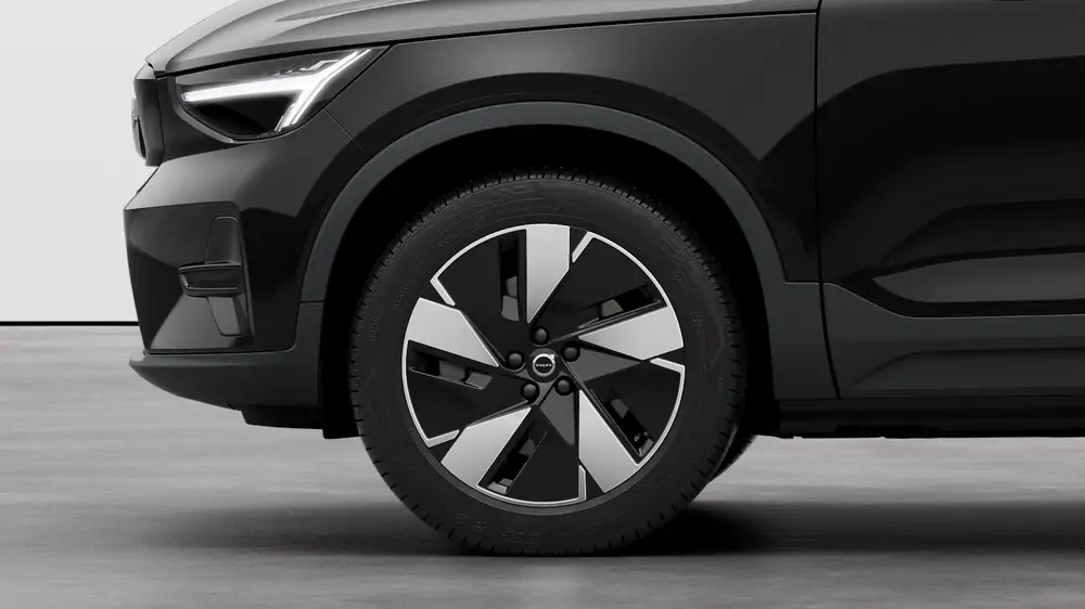 Nouveau Volvo C40 Crossover Core Elektrisch Shift-by-wire single speed transmission, RWD Onyx Black 3