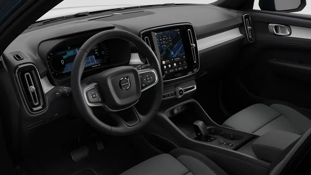 Nieuw Volvo XC40 SUV Core Limited Edition Mild hybrid 7-speed Dual Clutch transmission Denim Blue 4