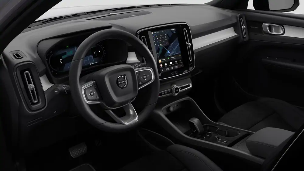 Nouveau Volvo XC40 SUV Plus Mild-hybride (MHEV) 7-speed Dual Clutch transmission Aurora Silver 4