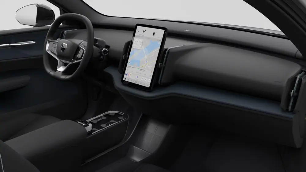 Nouveau Volvo EX30 SUV Plus Business Edition Elektrisch Shift-by-wire single speed transmission, RWD Crystal White Pearl 4