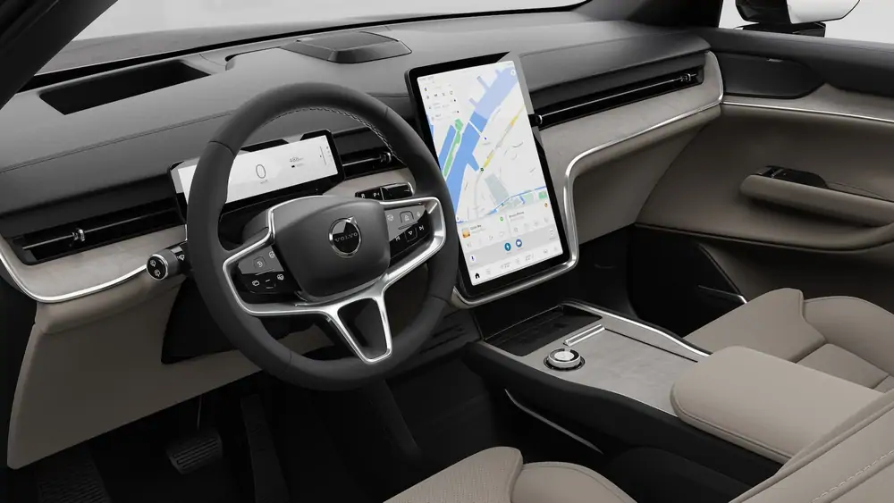 Nouveau Volvo EX90 SUV Plus Elektrisch Shift-by-wire_single_speed_transmission_DB03 Platinum Grey 4