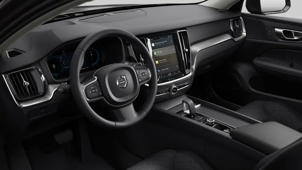 Nieuw Volvo V60 Break Core Mild hybrid 7-speed Dual Clutch transmission Platinum Grey 4