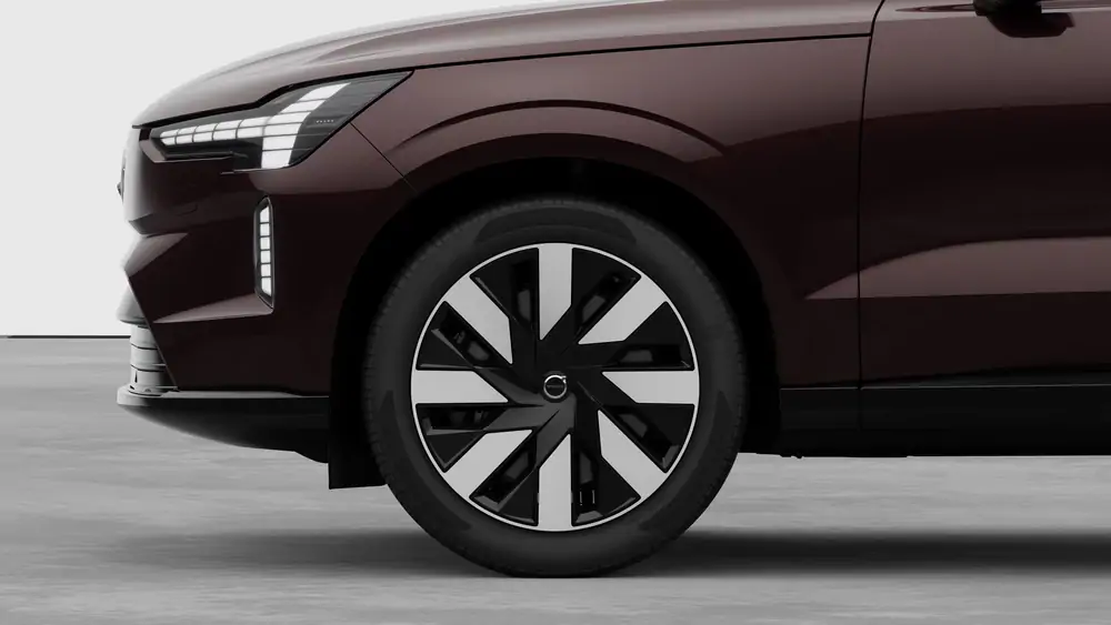 Nouveau Volvo EX90 SUV Ultra Electric Shift-by-wire_single_speed_transmission_DB03 Mulberry Red 3