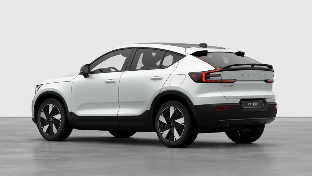 Nouveau Volvo EC40 Crossover Core Business Edition Electric Shift-by-wire single speed transmission, RWD Crystal White Pearl 2