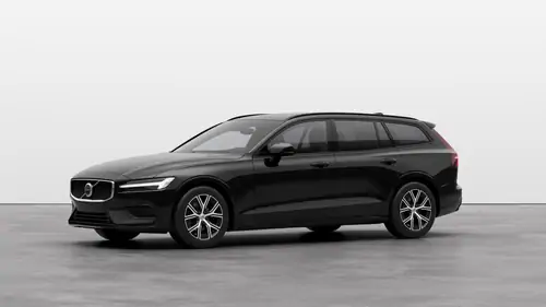 Nouveau Volvo V60 Break Core Mild hybrid 7-speed Dual Clutch transmission Onyx Black