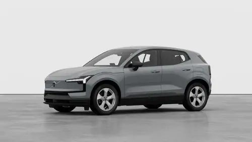 Nouveau Volvo EX30 SUV Core Business Edition Elektrisch Shift-by-wire single speed transmission, RWD Vapour Grey