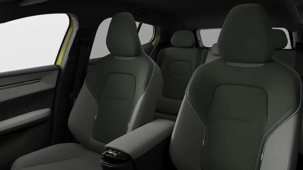 Nouveau Volvo EX30 SUV Plus Elektrisch Shift-by-wire single speed transmission, RWD Moss Yellow 5