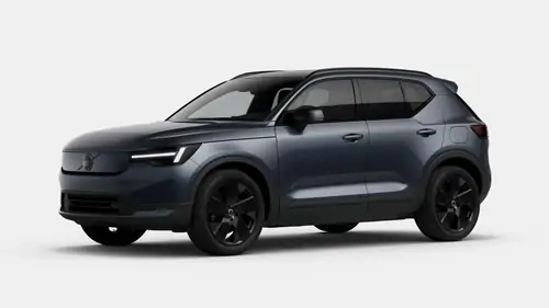 Nieuw Volvo EX40 SUV Plus Business Edition Elektrisch (BEV) Shift-by-wire single speed transmission, RWD Denim Blue