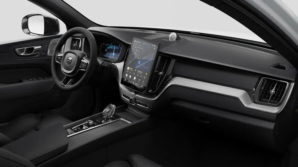 Nouveau Volvo XC60 SUV Plus Plug-in hybrid 8-speed Geartronic™ automatic transmission Crystal White Pearl 4