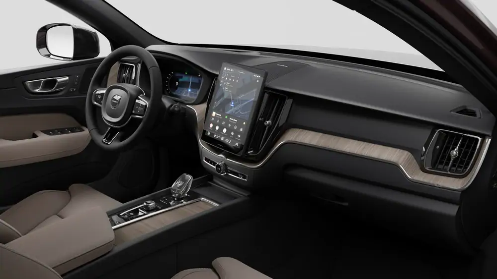 Nouveau Volvo XC60 SUV Plus Mild-hybride (MHEV) 8-speed Geartronic™ automatic transmission, AWD Mulberry Red 4