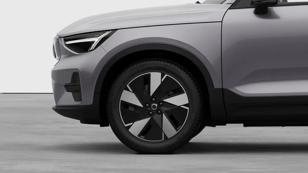 Nouveau Volvo EX40 SUV Core Business Edition Elektrisch (BEV) Shift-by-wire single speed transmission, RWD Aurora Silver 3
