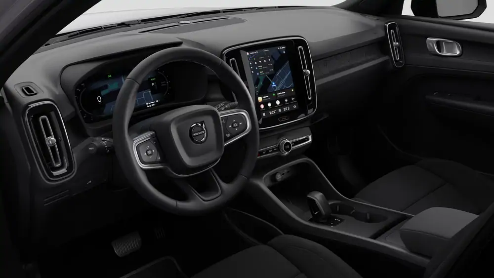 Nouveau Volvo EX40 SUV Core Business Edition Elektrisch (BEV) Shift-by-wire single speed transmission, RWD Aurora Silver 4