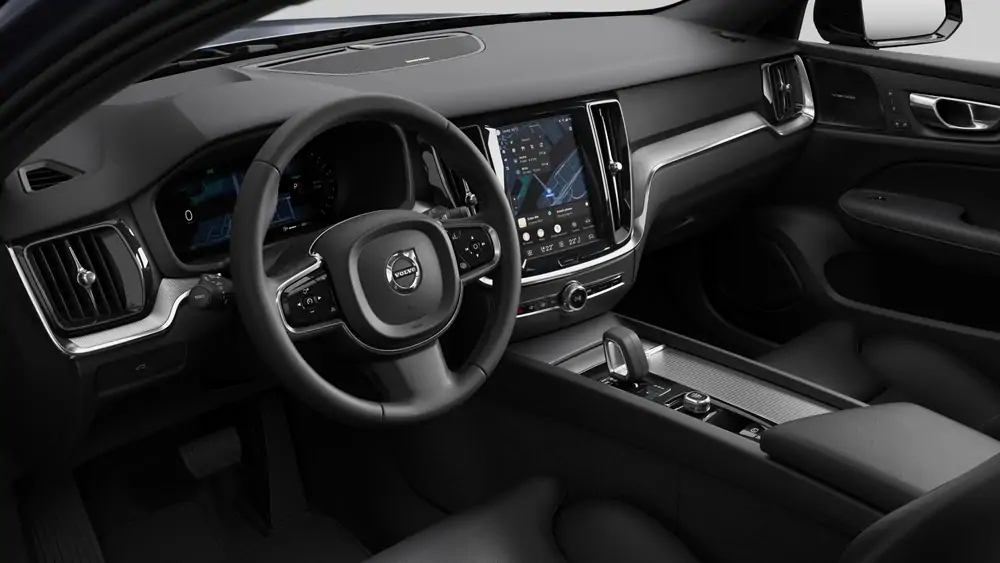 Nieuw Volvo V60 Break Plus Mild hybrid 7-speed Dual Clutch transmission Denim Blue 4