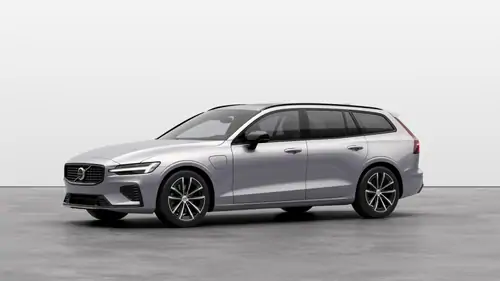 Nouveau Volvo V60 Break Plus Plug-in hybrid 8-speed Geartronic™ automatic transmission Silver Dawn