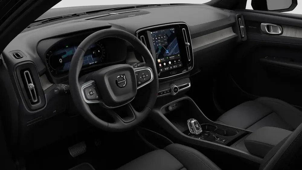 Nouveau Volvo XC40 SUV Plus Mild-hybride (MHEV) 7-speed Dual Clutch transmission Onyx Black 4